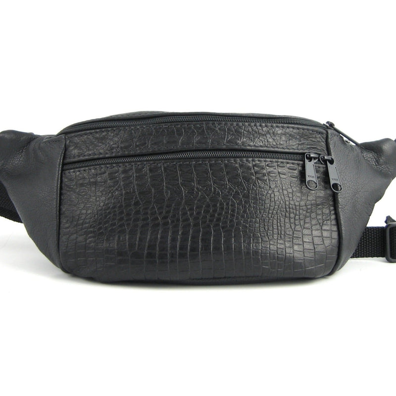 imod publikum Ambassade Extra Large Leather Fanny pack with Accent - XFPJ – GreatBags & Maple  Leather