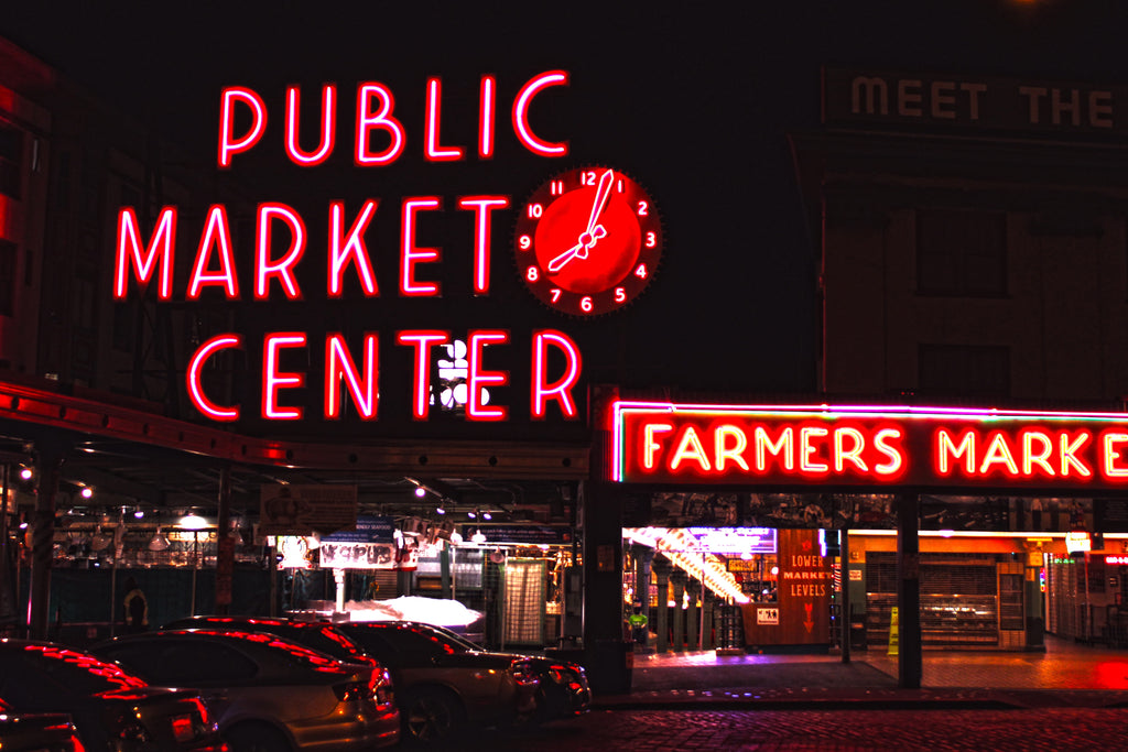 Public Market at Night