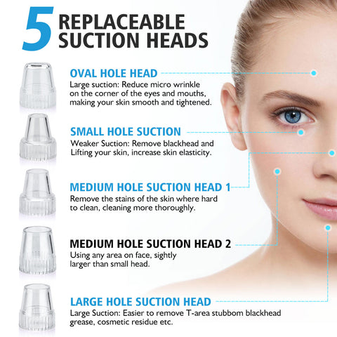 HailiCare™ Rechargeable Blackhead Remover + Pimple & Acne Suction Tool
