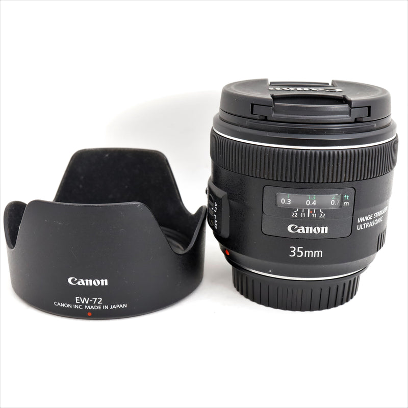 Canon 単焦点レンズ EF35mm F2 IS USM フルサイズ対応