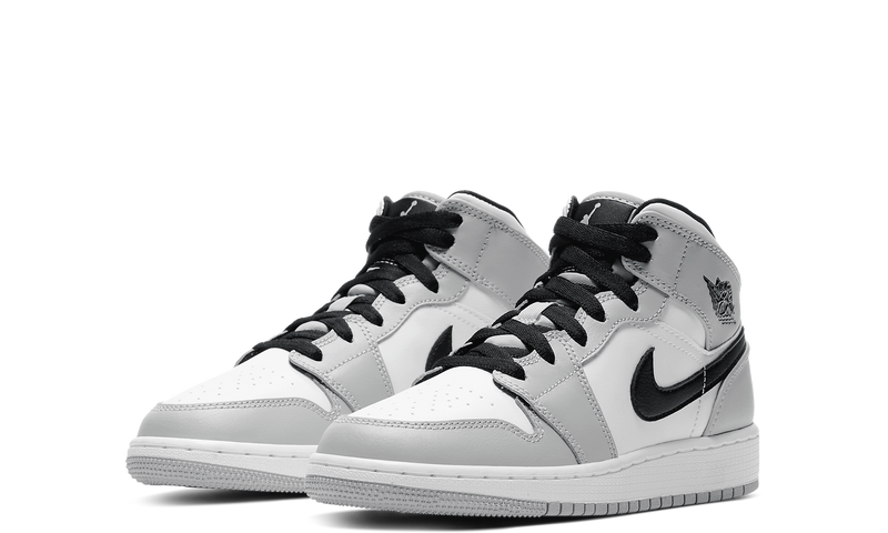 Nike Air Jordan 1 Mid Light Smoke Grey 