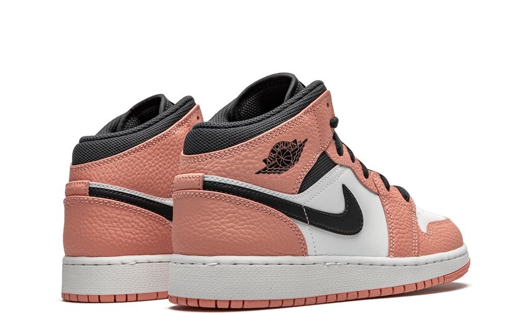 Nike Air Jordan 1 Mid Pink Quartz (GS) | 555112-603 ...