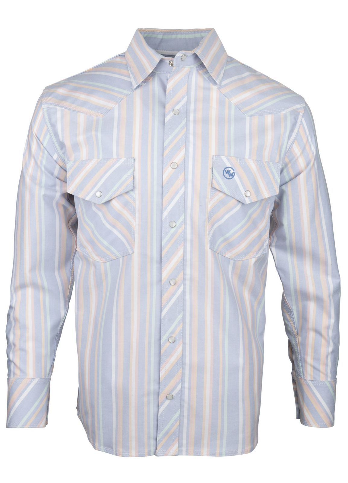 Image of WW Triple Stitched Cotton Striped Shirts (Non FR)