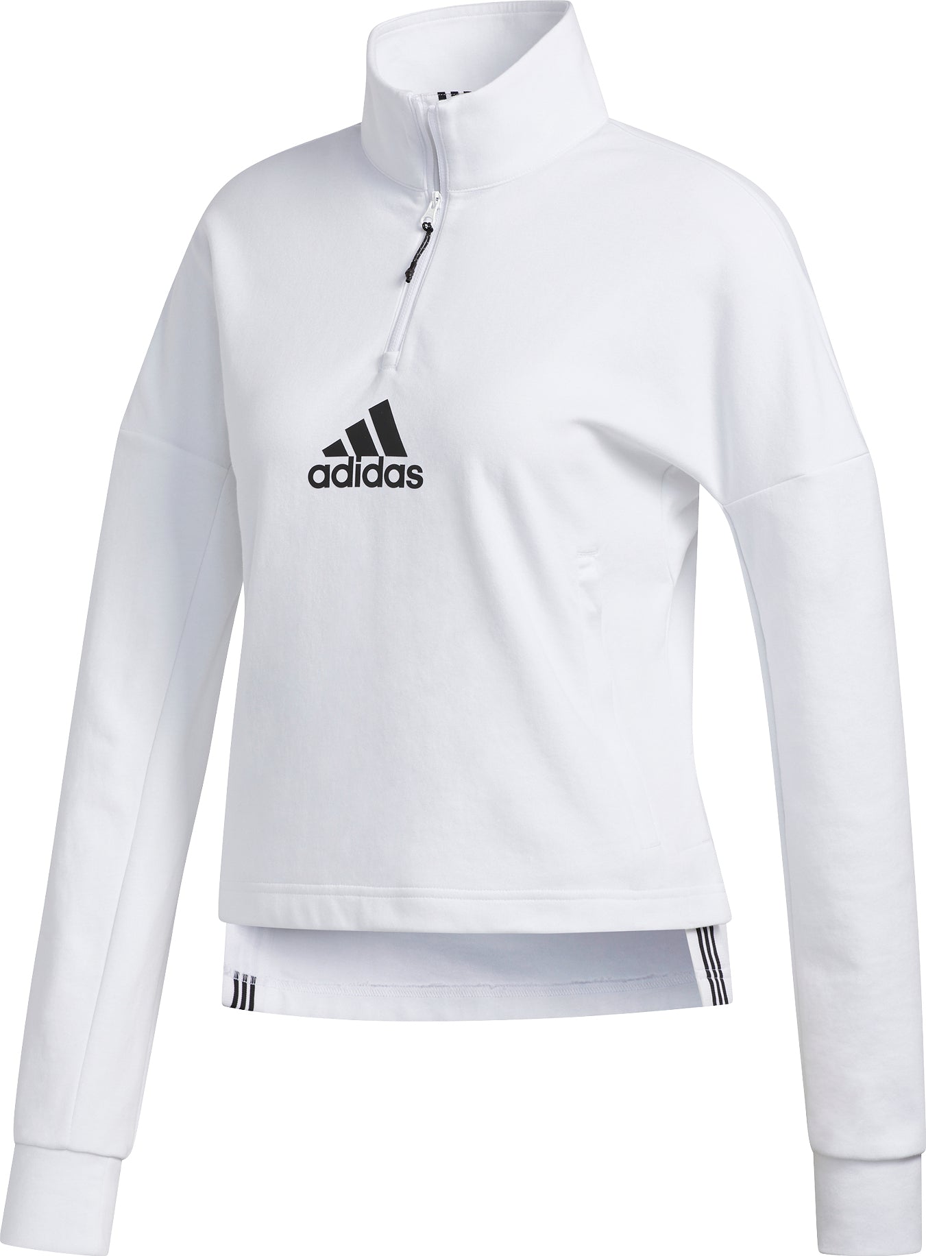 womens white adidas sweatshirt