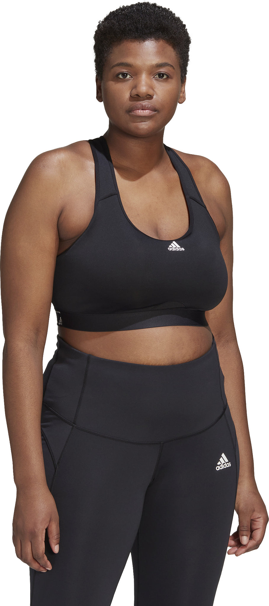 adidas Powerreact Training Medium-support Bra (plus Size