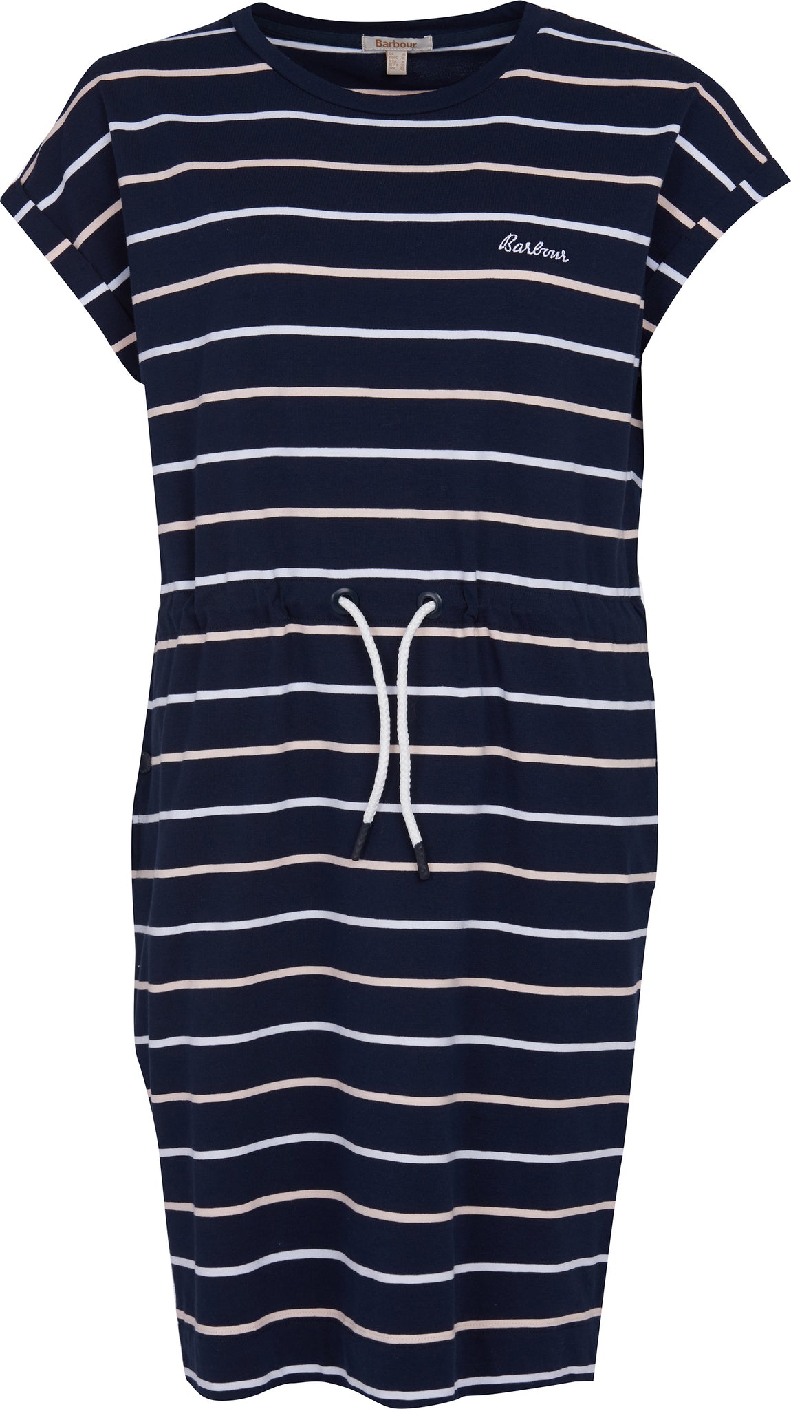 barbour international marloes stripe dress