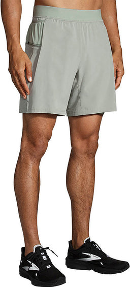 Brooks Sherpa 7 In 2-In-1 Running Shorts - Men's