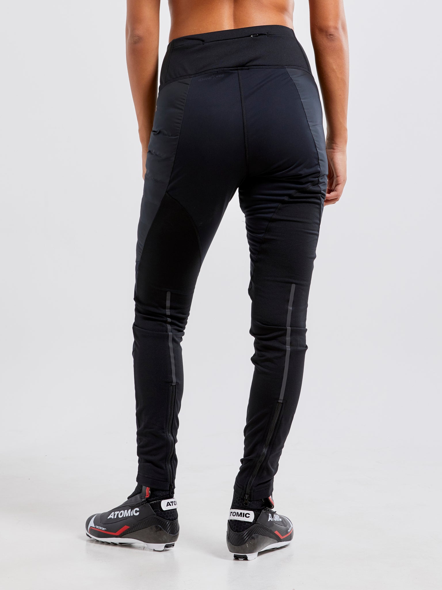 John Lewis Thermal Leggings, Black at John Lewis & Partners