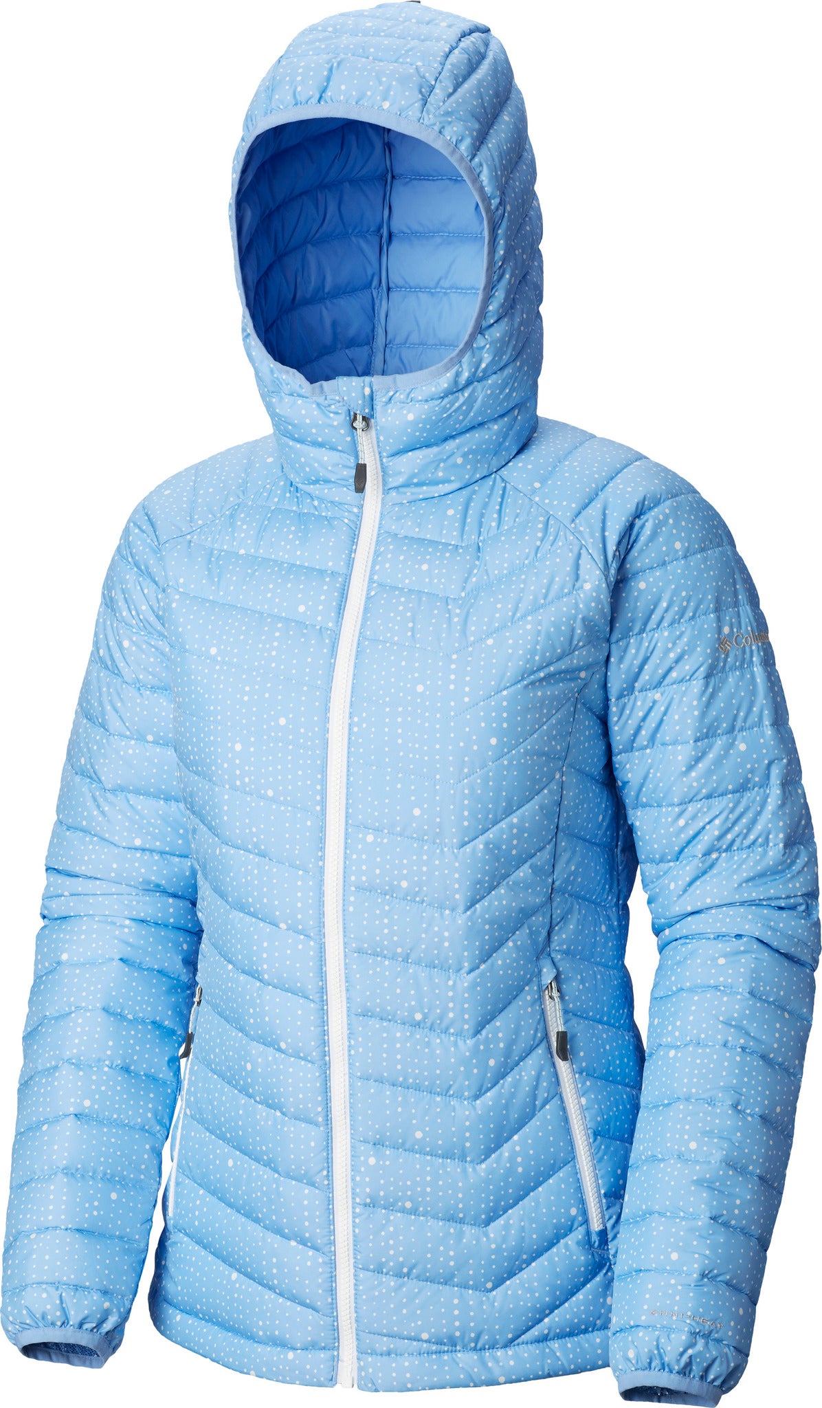 columbia powder lite hooded jacket womens