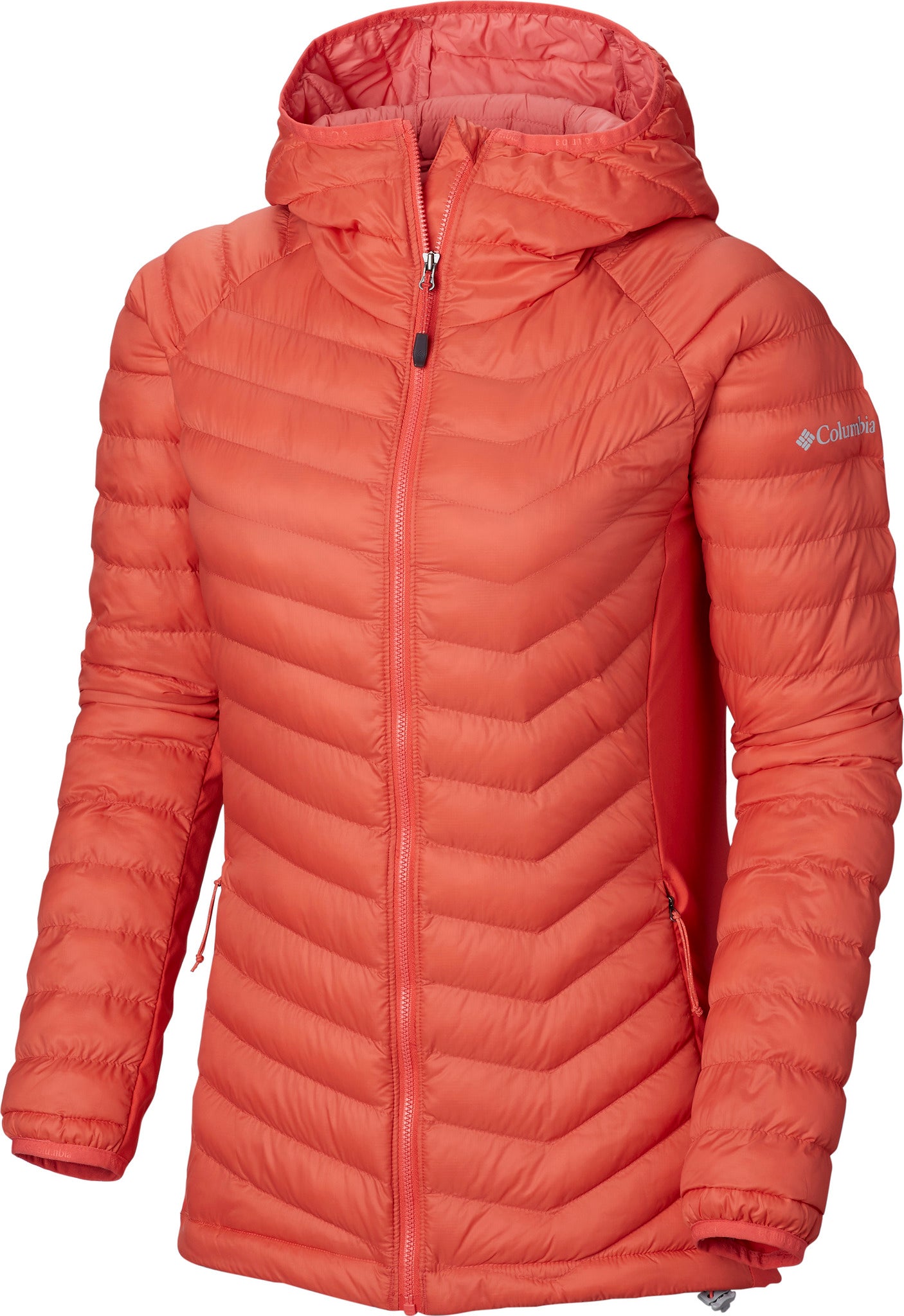 columbia women's powder lite light hooded jacket