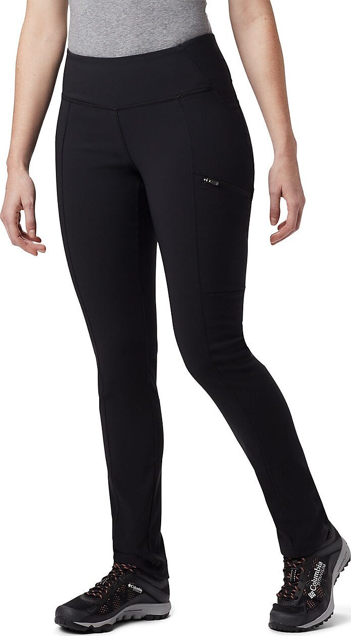 Columbia Women's Back Beauty Warm Softshell Pant, Black, 12 :  Clothing, Shoes & Jewelry