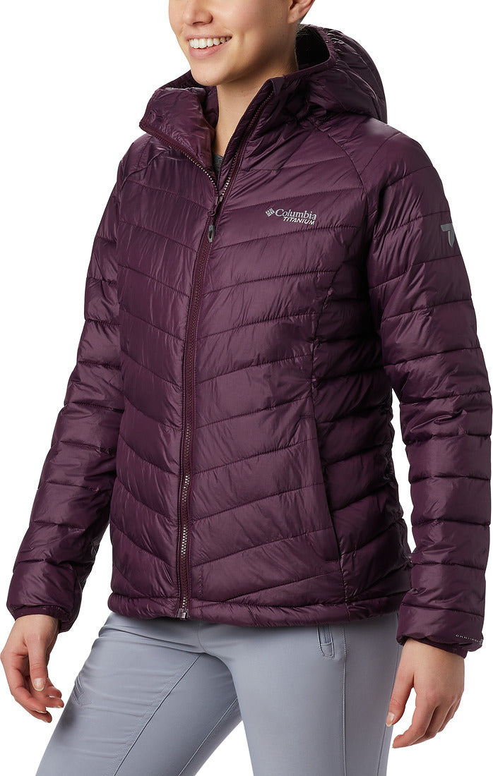 columbia snow country insulated hooded jacket