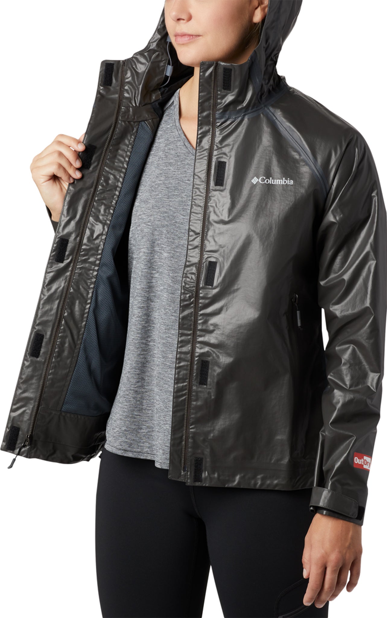 columbia outdry ex blitz rain jacket