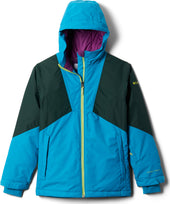  Columbia Girls' Side Hill Lined Windbreaker, Blossom Pink, Teak  Brown, Stone Green, X-Large : Clothing, Shoes & Jewelry