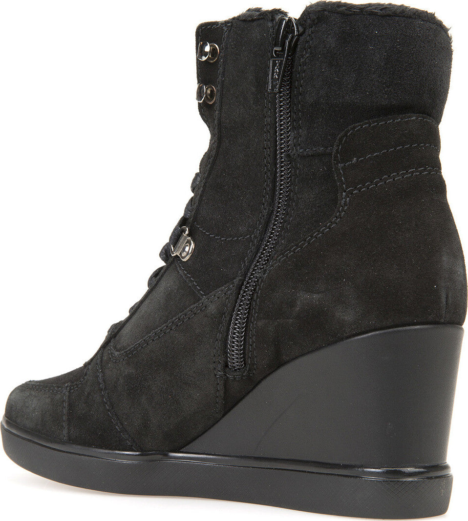 geox eleni wedge heeled trainers