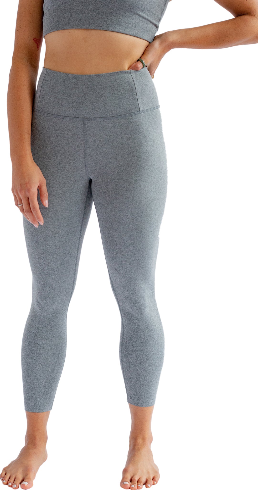 Girlfriend Collective Legging à taille haute 28,5 pouces compressif - Femme