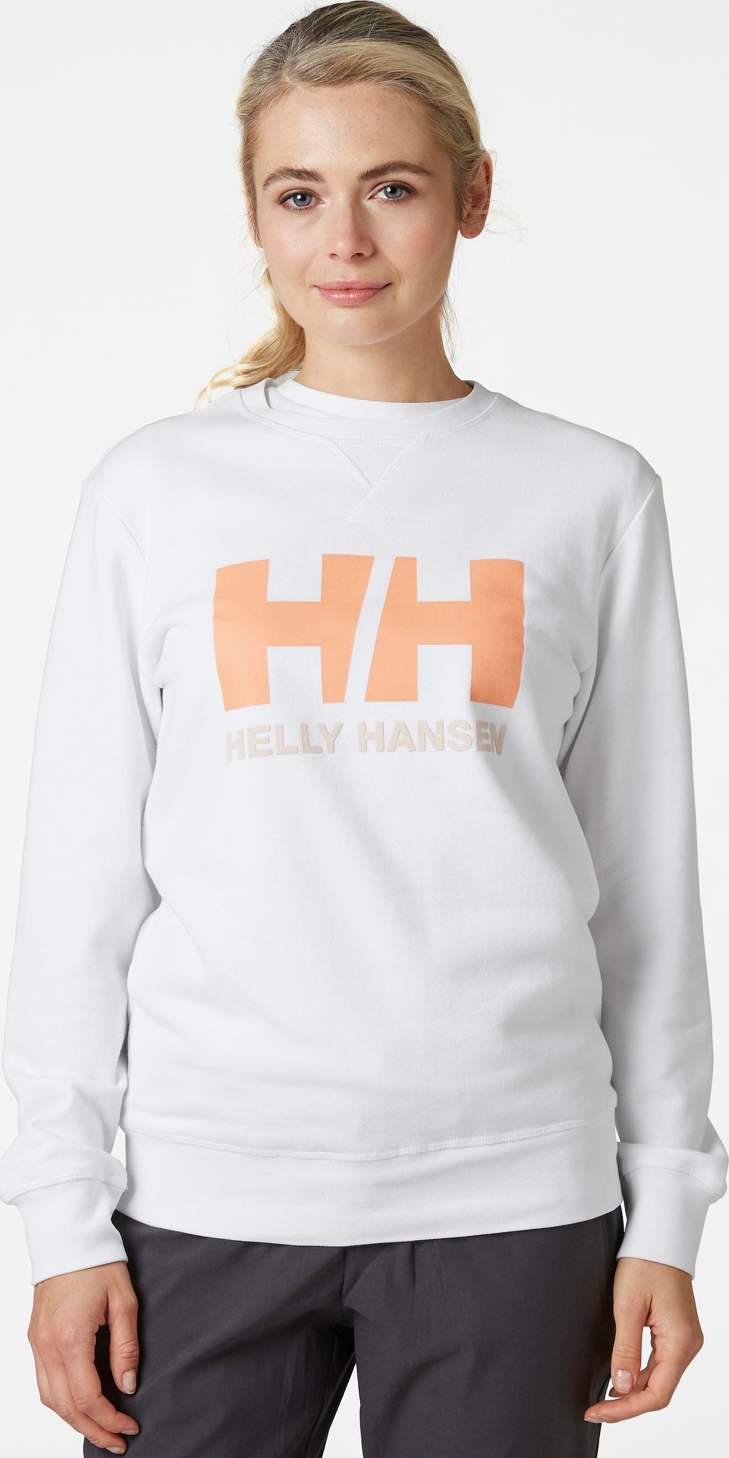 helly hansen logo crew sweat