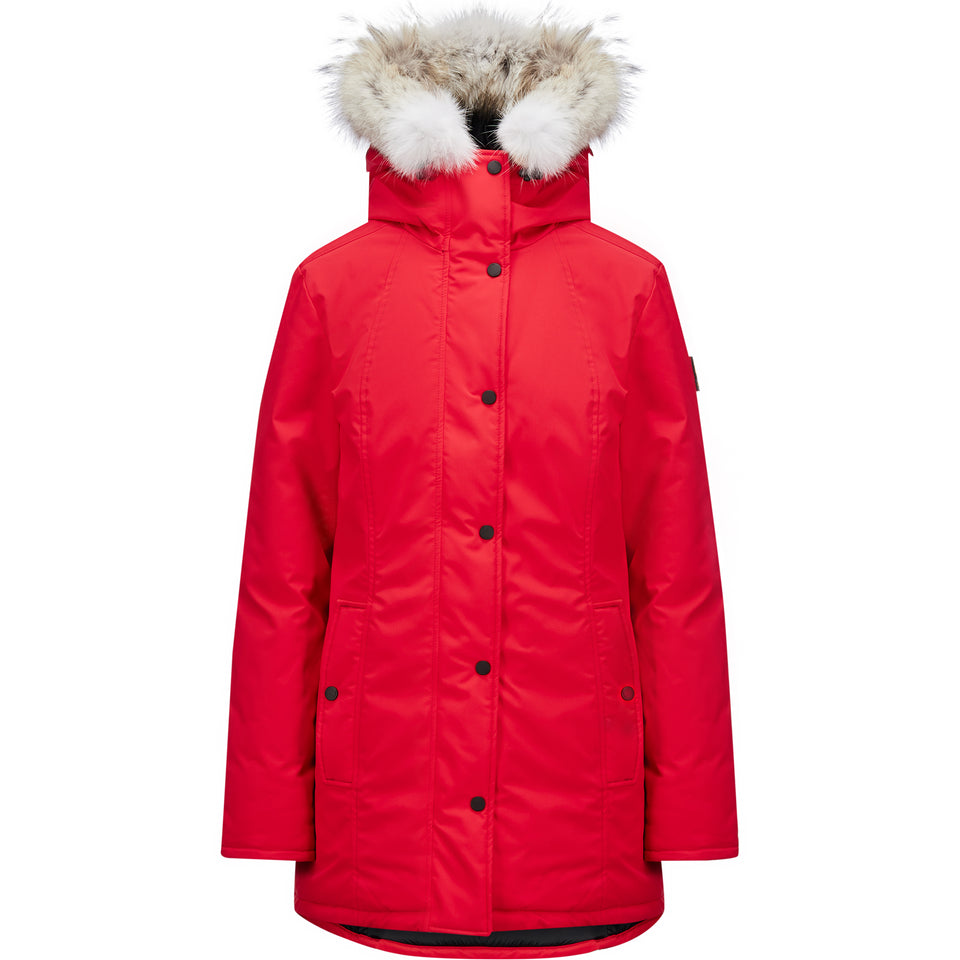 Kanuk Mont-Royal Jacket With Coyote Fur - Women's | The Last Hunt