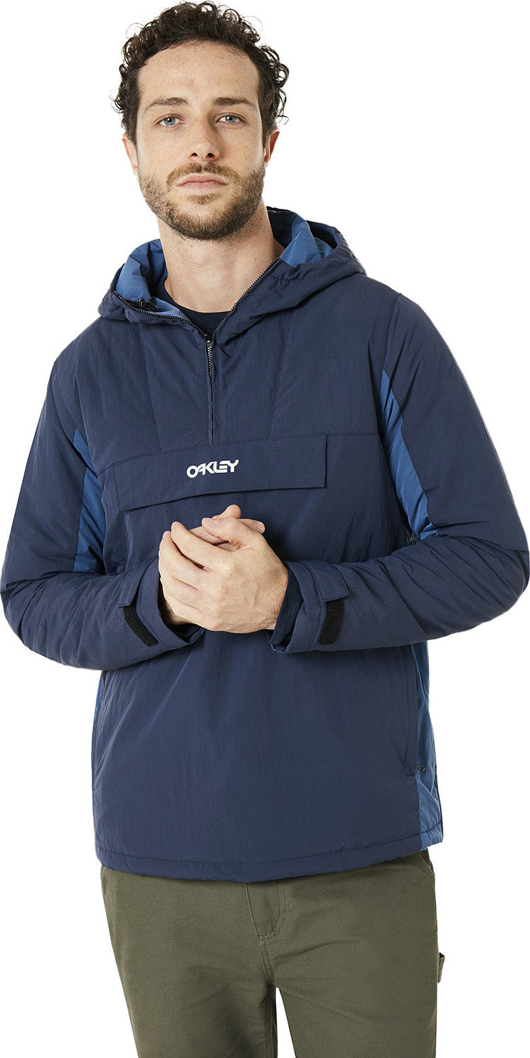 oakley block color anorak jacket