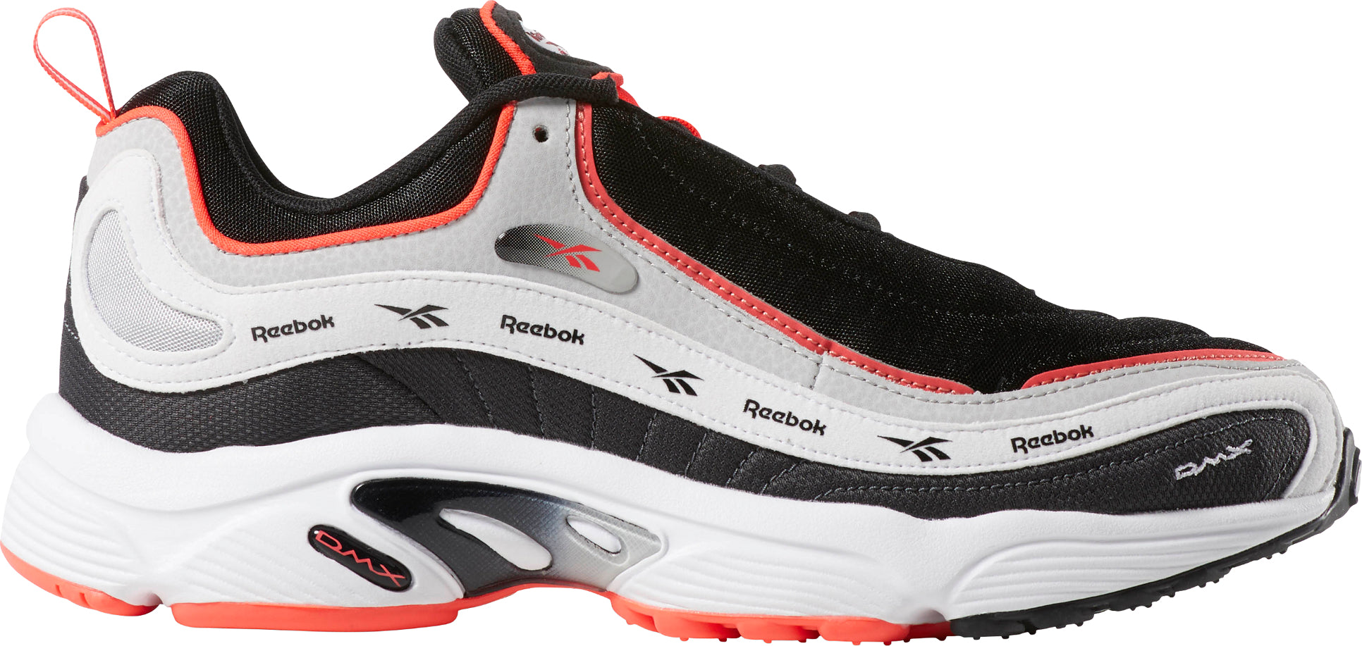 reebok daytona dmx black and red