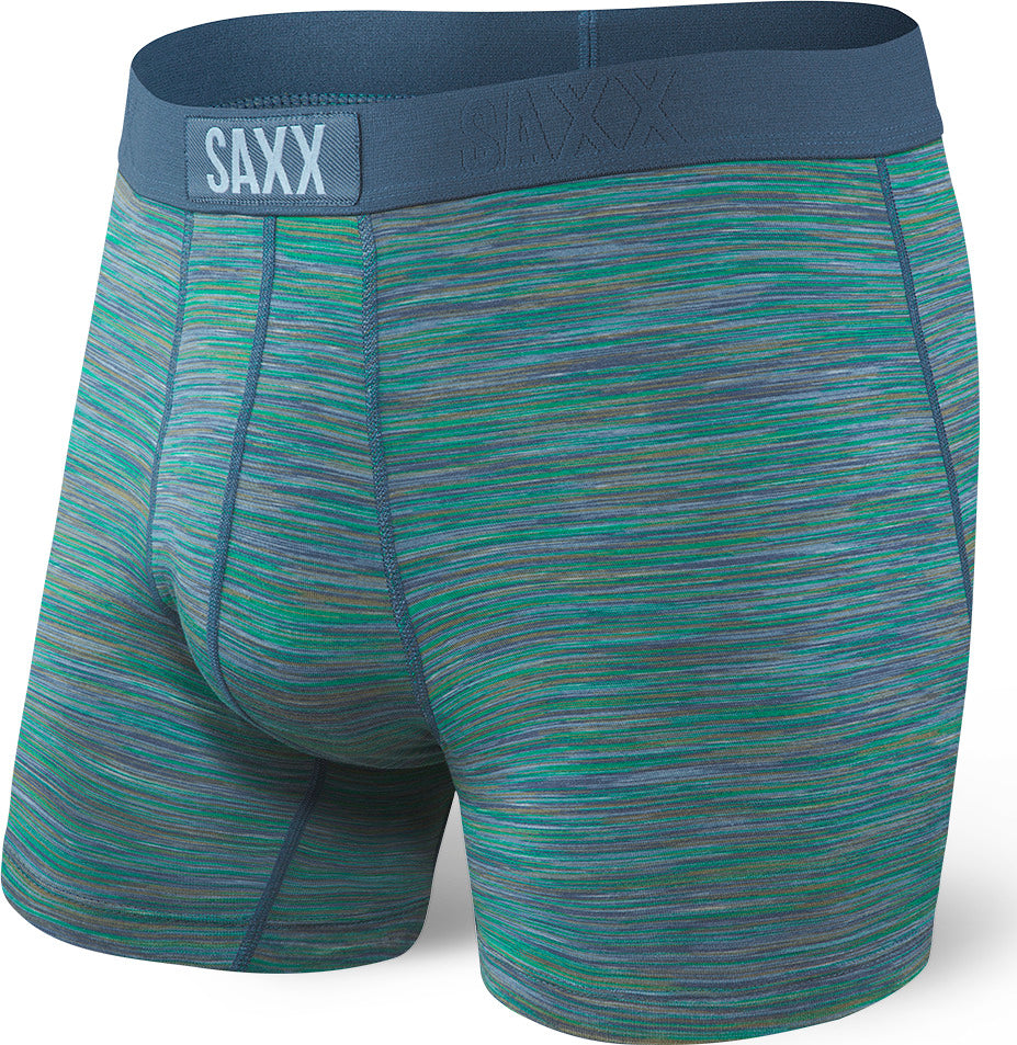 SAXX Underwear Vibe Modern Fit Boxer - Men's Dk Denim Space Dye | The ...