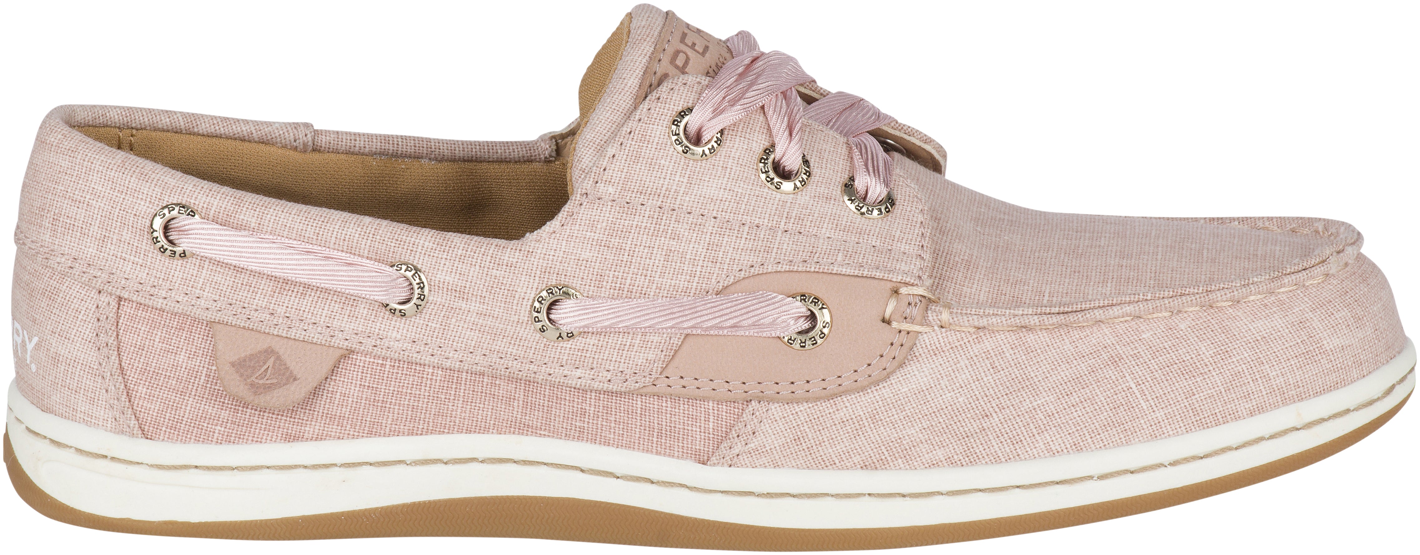 women's songfish linen boat shoe