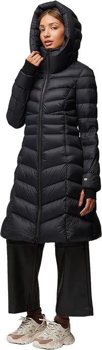 Winter women's down coat clothes cotton-padded thickening long