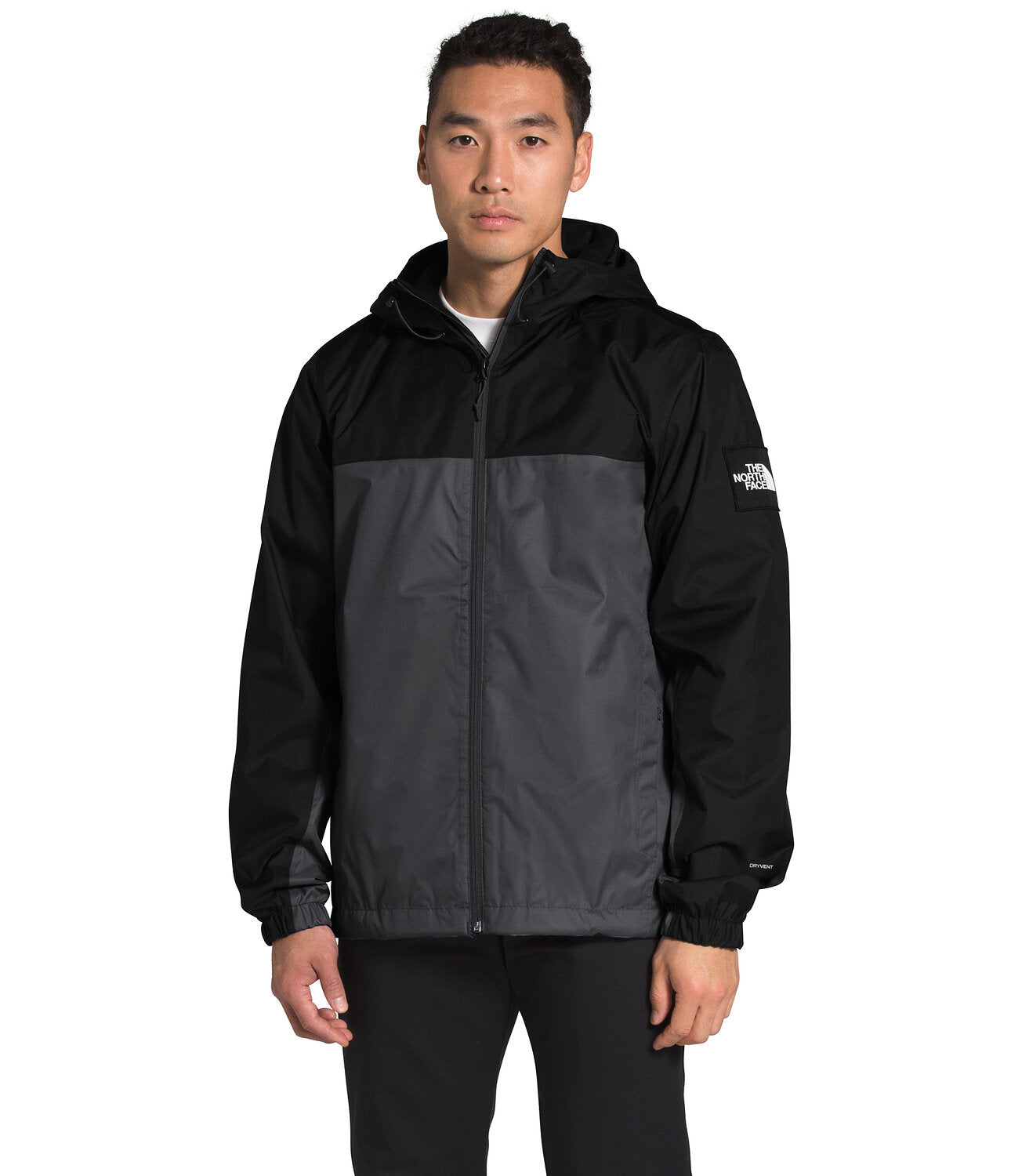 the north face mountain q jacket asphalt grey