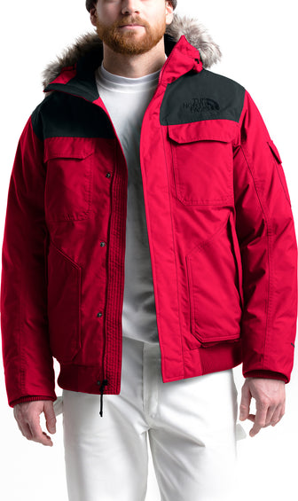 north face gotham red