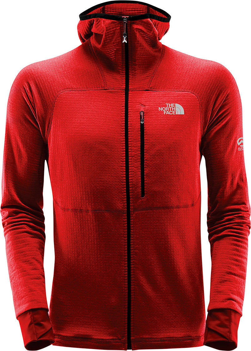 l2 proprius grid fleece hoodie