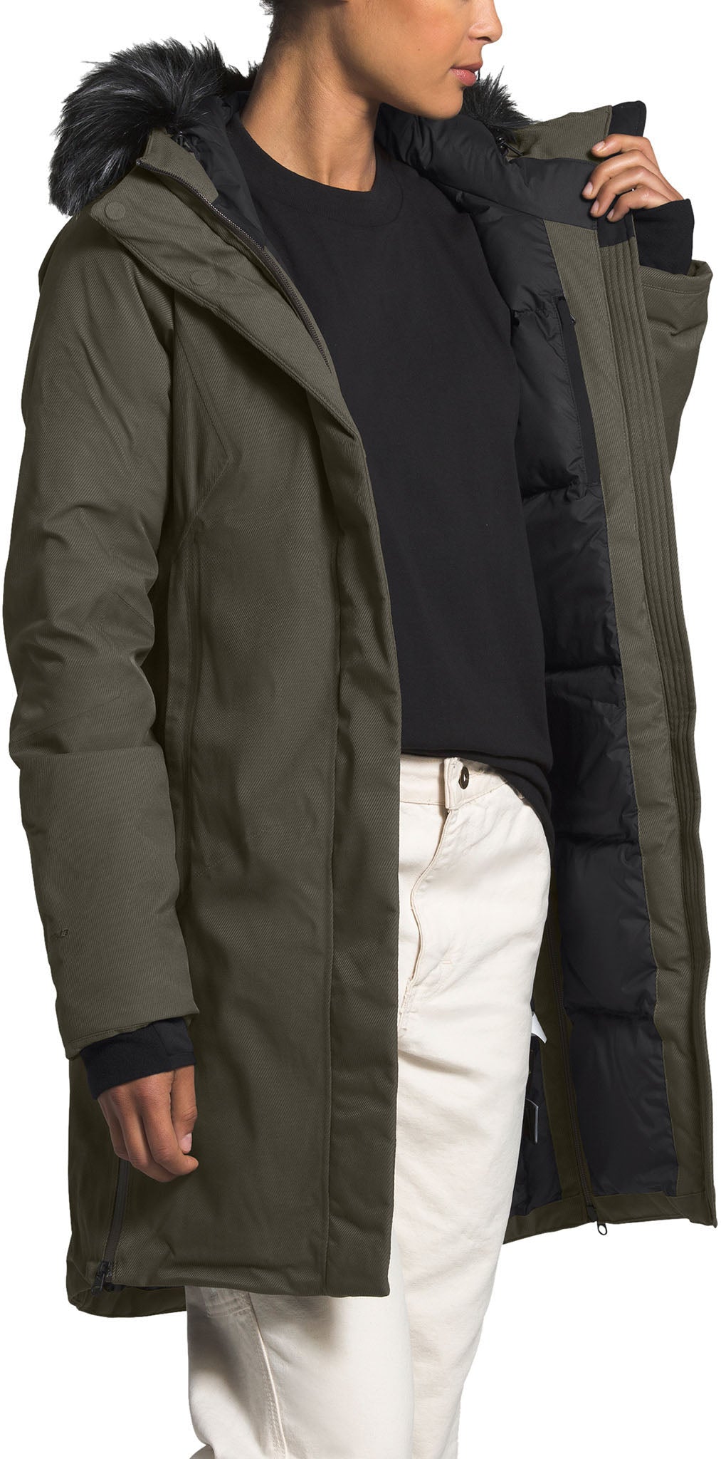 womens defdown parka gtx