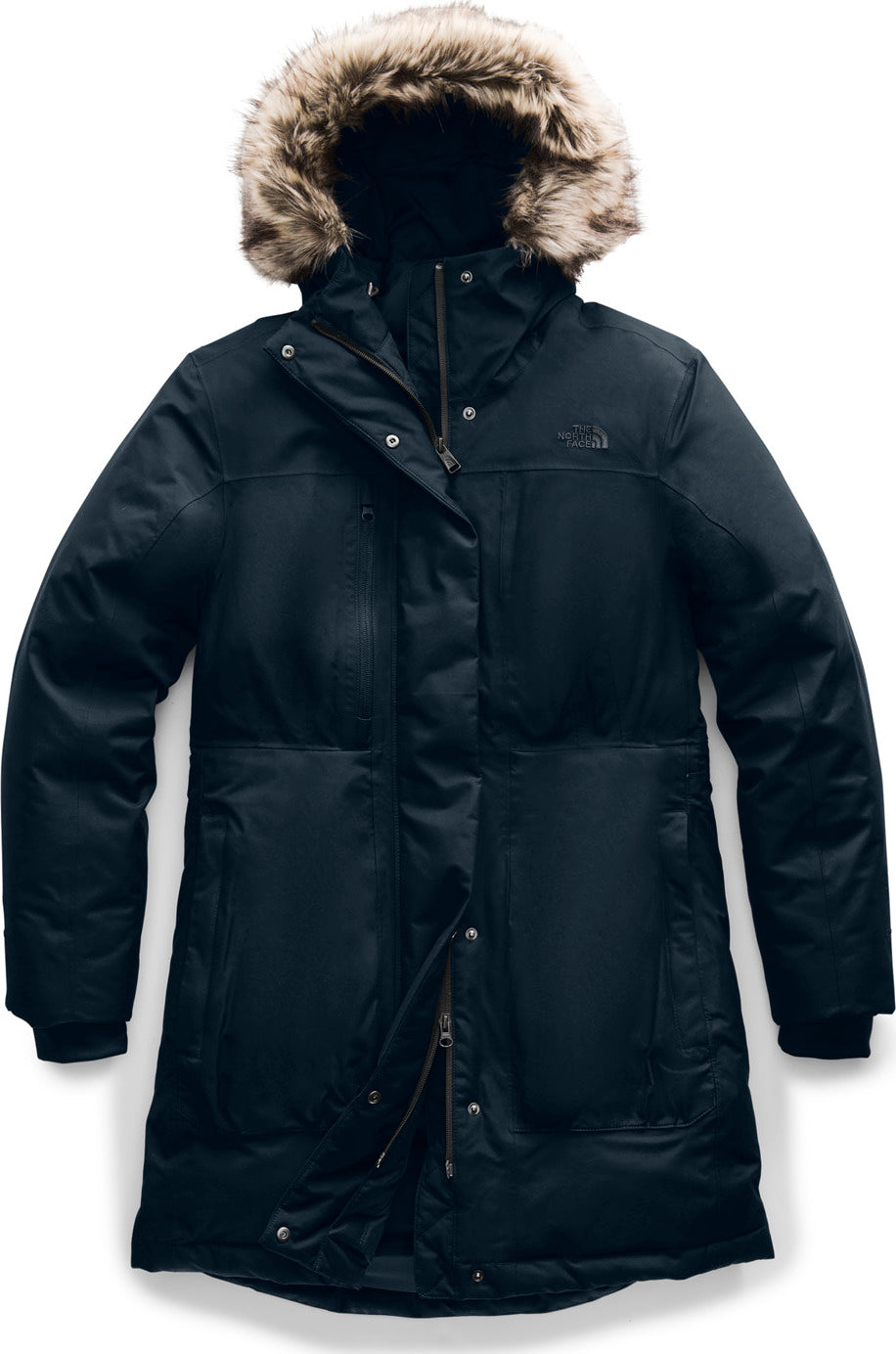 north face arctic parka navy