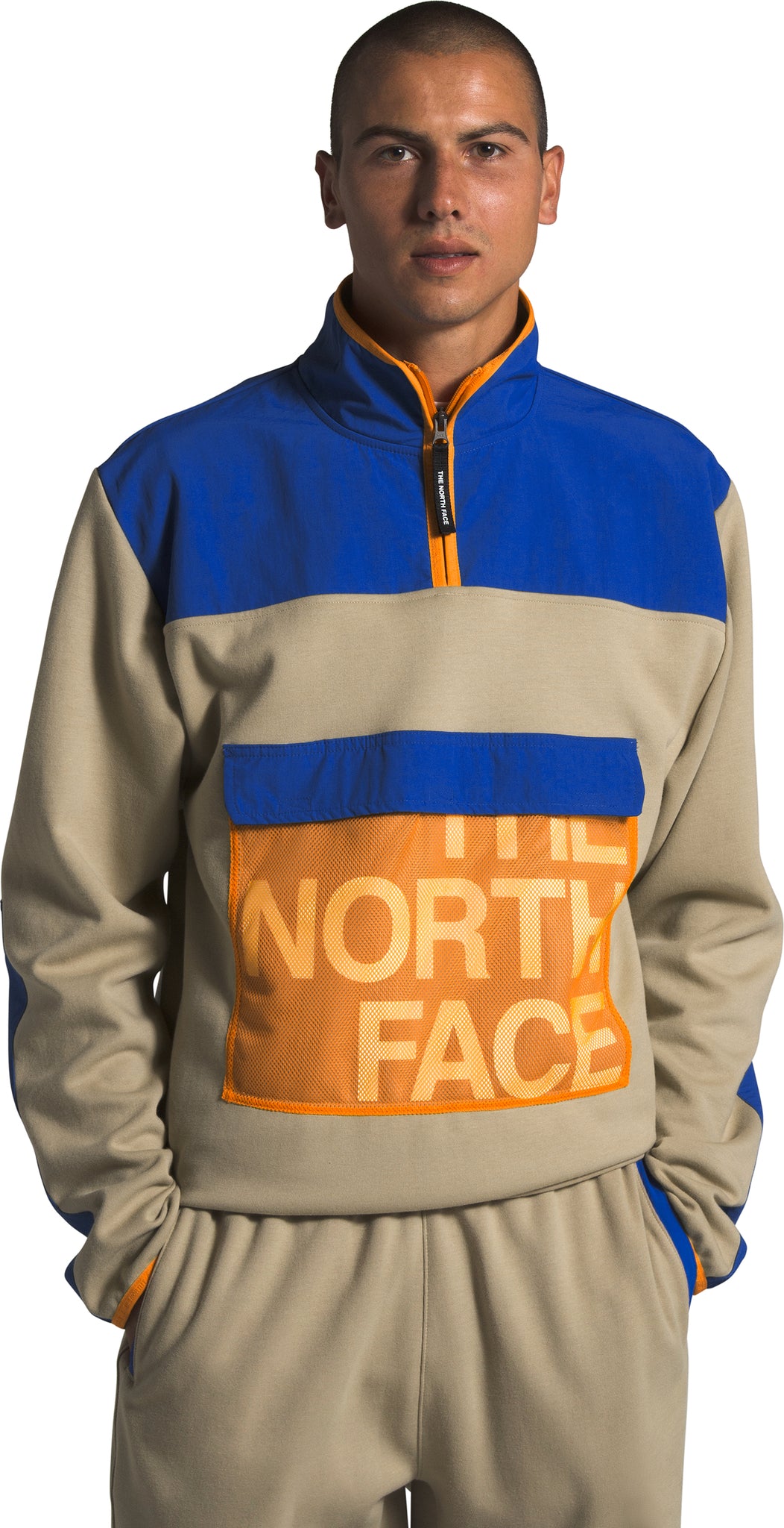 the north face half zip jacket