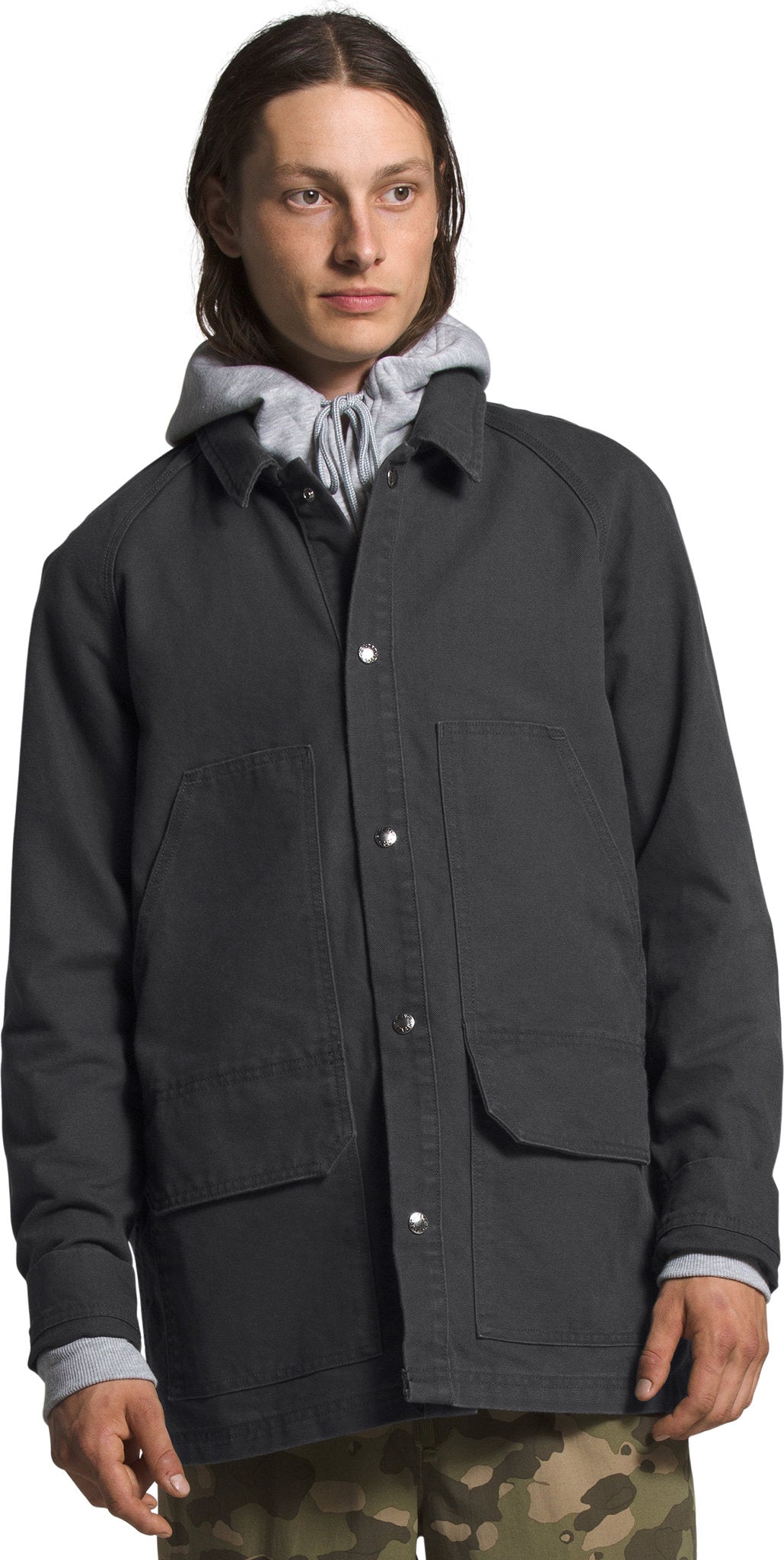 north face button up jacket