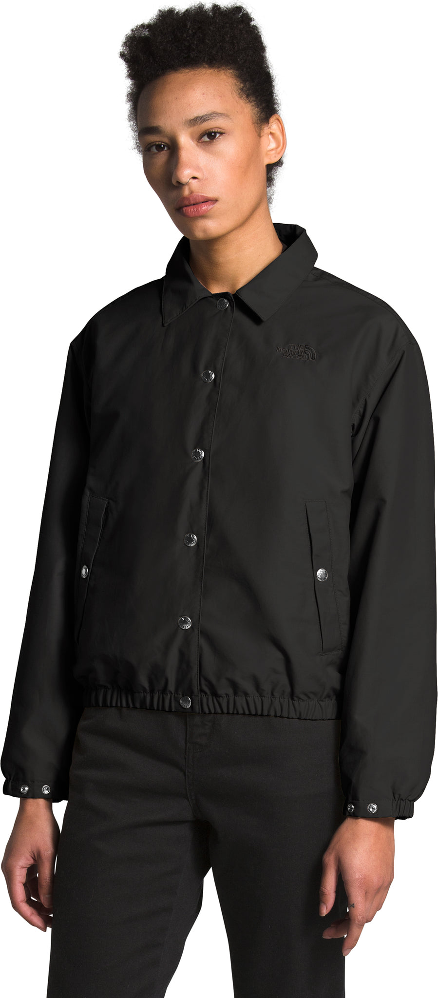 north face coach jacket black