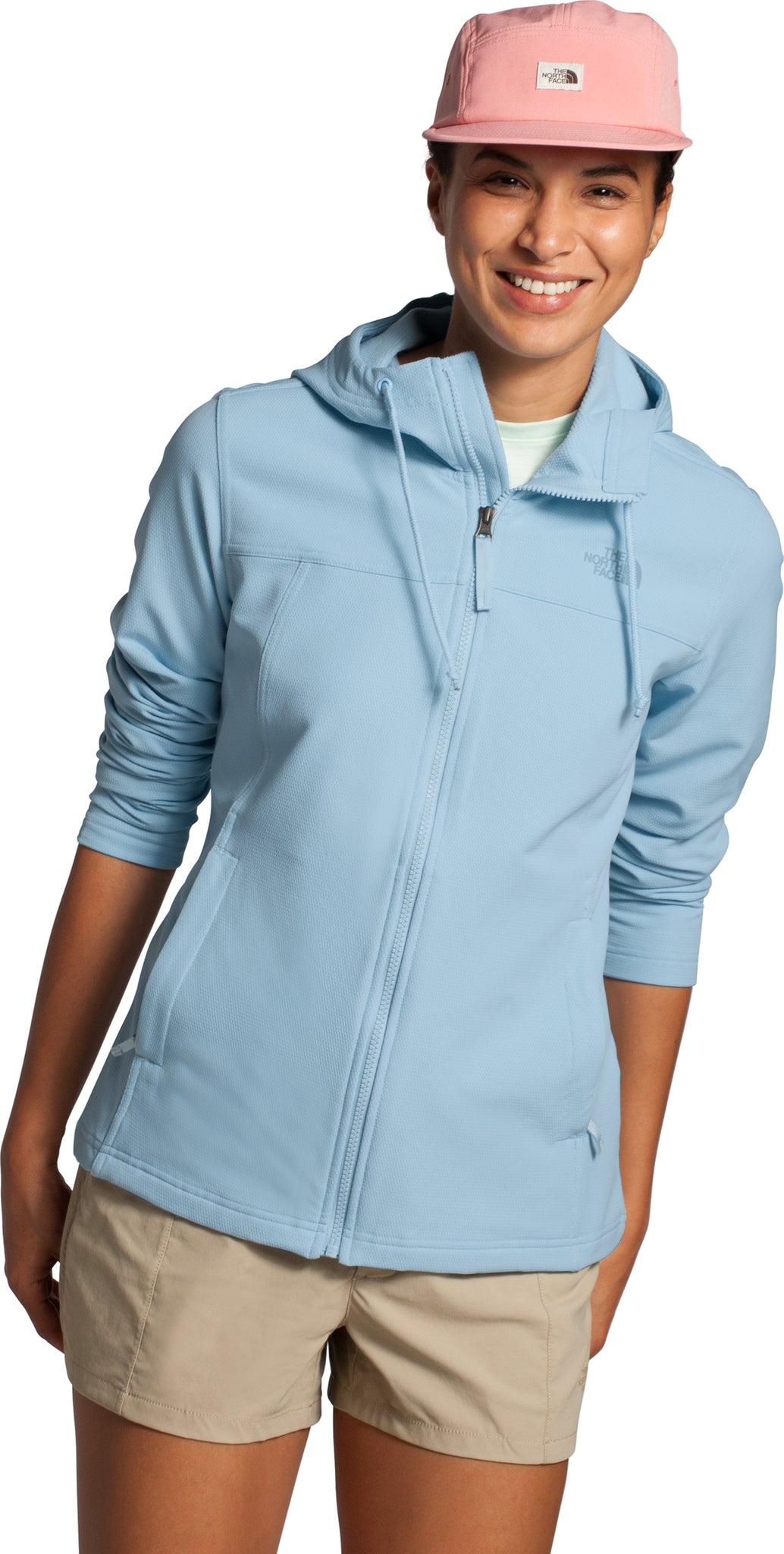 the north face women's tekno full zip hoodie