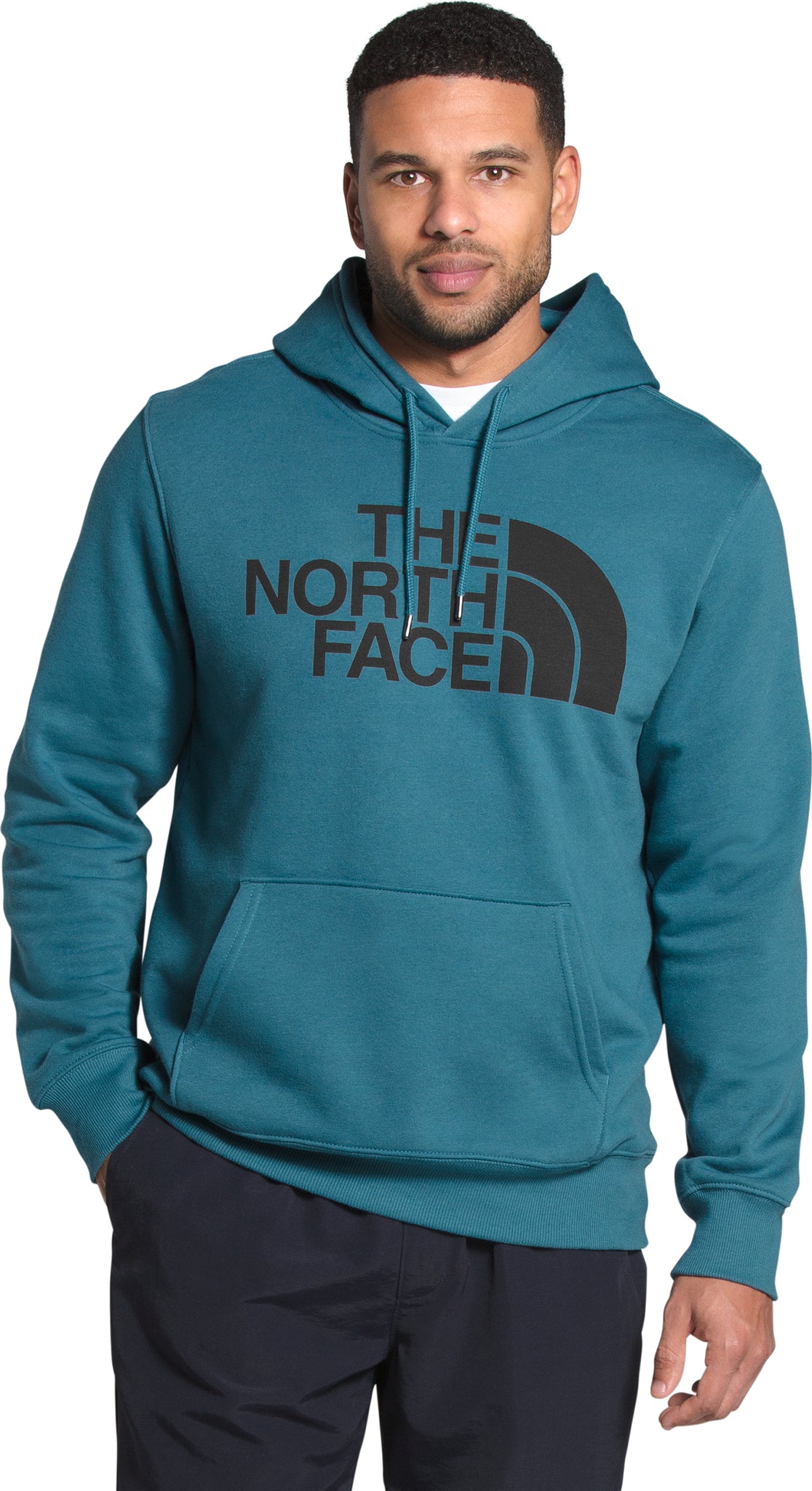 the north face blue hoodie