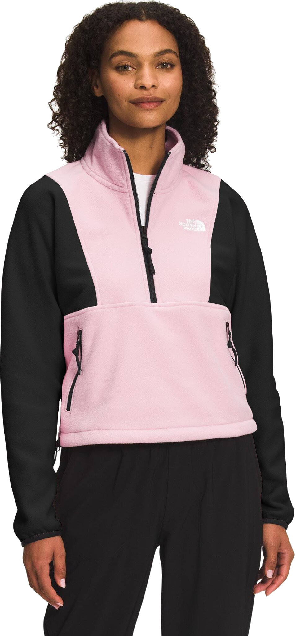 The North Face Femme Tka 100 1/4 Fermeture Éclair Haut Cou Pull Polaire  Taille