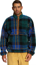 The North Face Jacquard Extreme Pile Full-Zip Jacket - Men's Dark Oak Glacier Camo Print, L