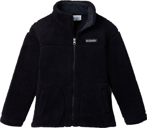 Custom Jackets  Corporate Columbia Women's Black West Bend Sherpa Full-Zip Fleece  Jacket