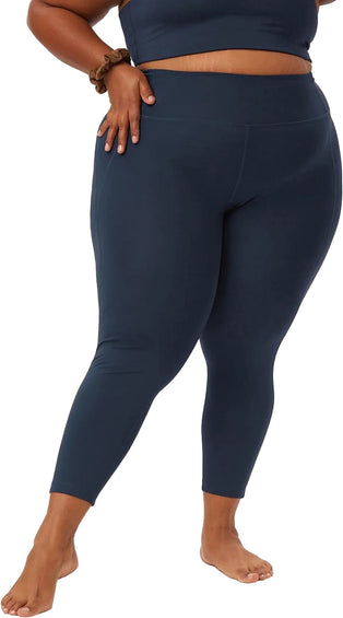 Girlfriend Collective Compressive High Rise Leggings in Teal Size