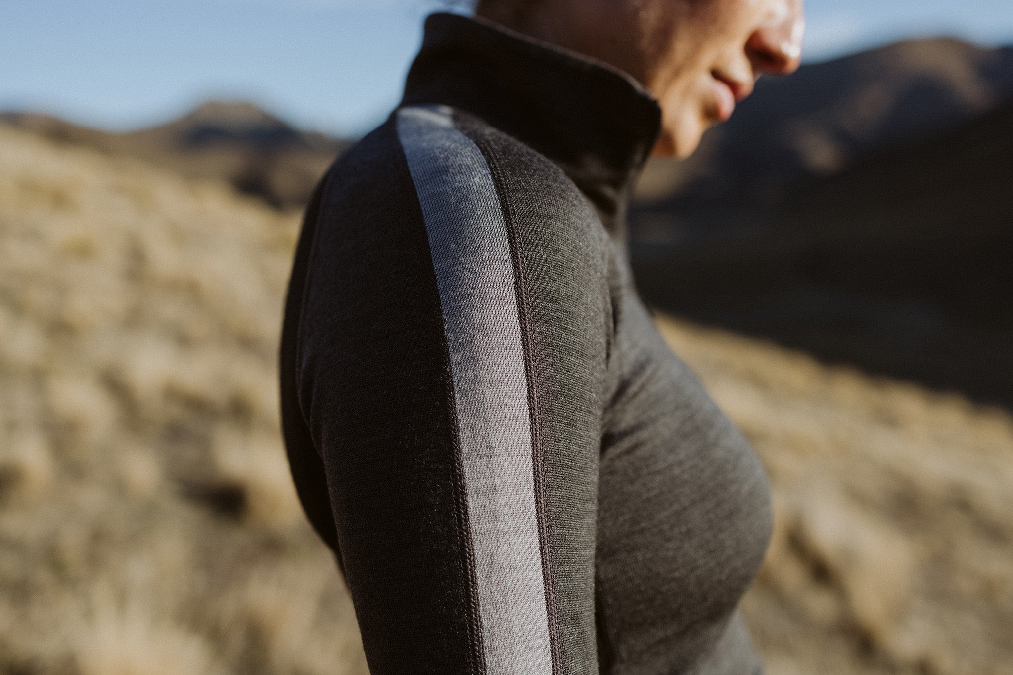 Women's Merino 260 Vertex Long Sleeve Thermal Top Natural Shades