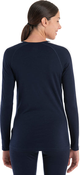 icebreaker 200 Sonebula Merino Long Sleeve Crewe Base Layer Top - Women's