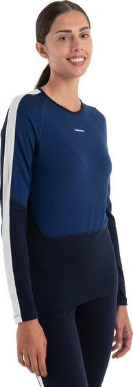 icebreaker 200 Sonebula Merino Long Sleeve Crewe Base Layer Top