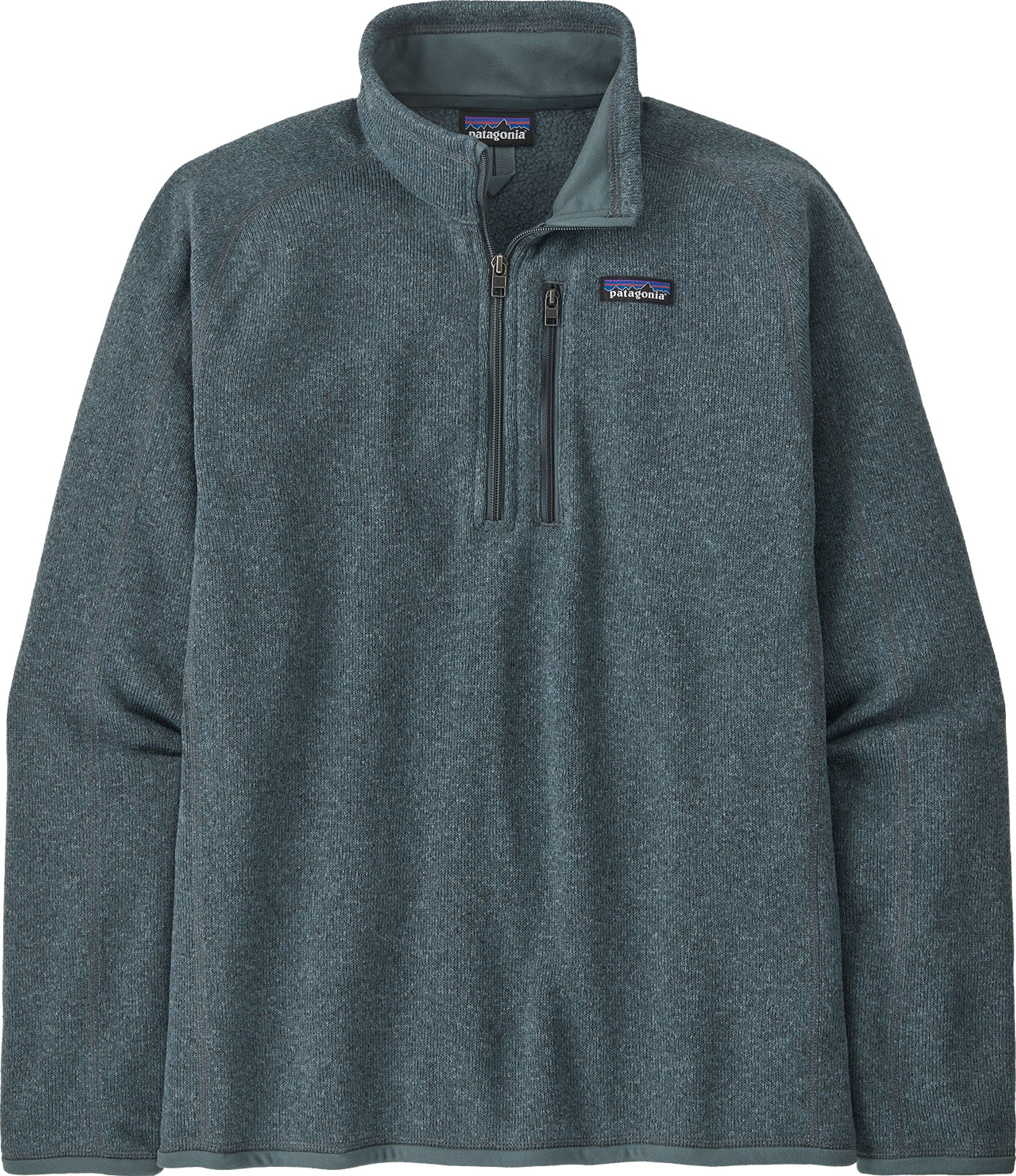 Patagonia Micro D Pullover 1/4 Zip Fleece Sweatshirt Women's Medium Green