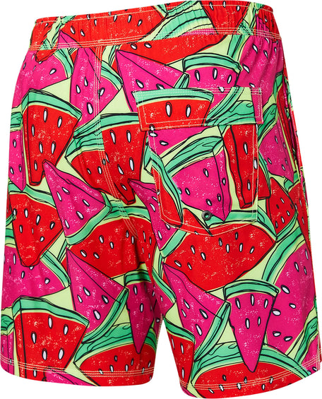 Oh Buoy Strecth Volley 7 Swim Shorts Mega Mega Melon-Red