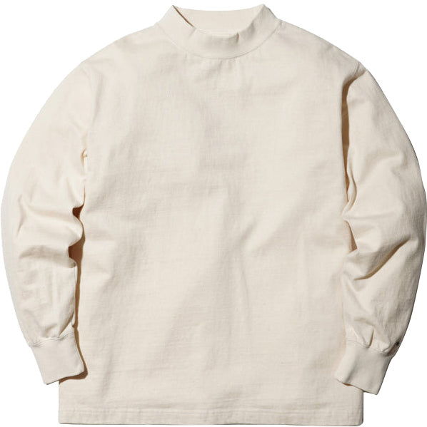 Snow Peak Recycled Cotton Mockneck Long Sleeve T-Shirt - Unisex
