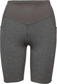 POSESHE Women's Running Shorts Elastic High Waisted Shorts Pocket Sporty Workout  Shorts Athletic Shorts Pants(L,Dark Gray) at  Women's Clothing store
