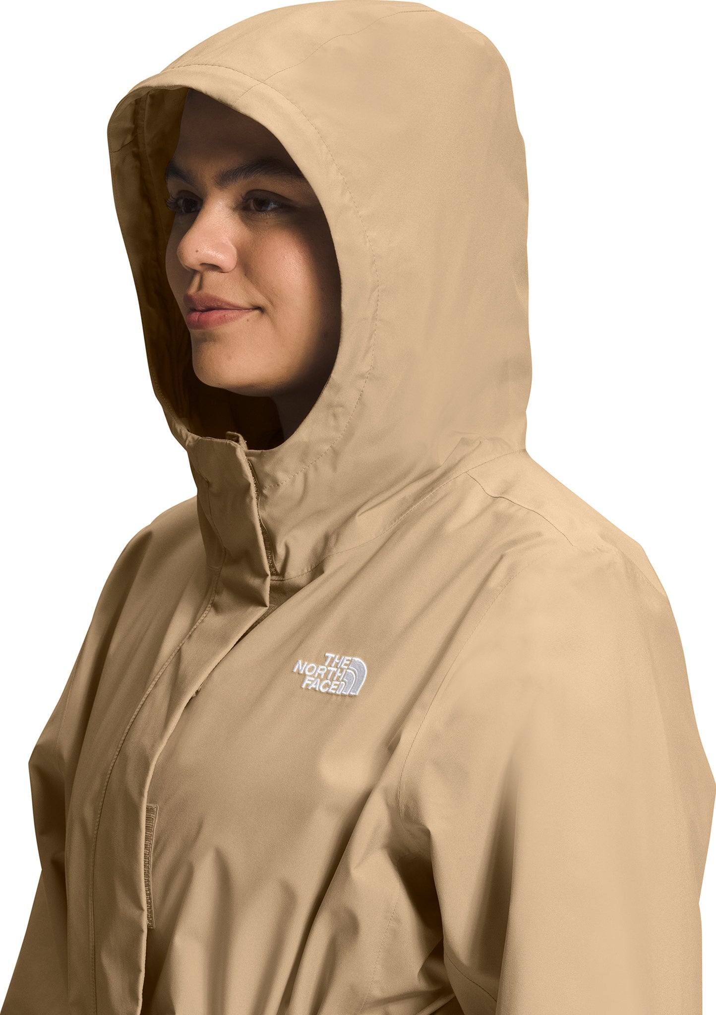 VBVC Womens Plus Size Clearance,Women Solid Rain Jacket Outdoor Waterproof  Hooded Raincoat Windproof 