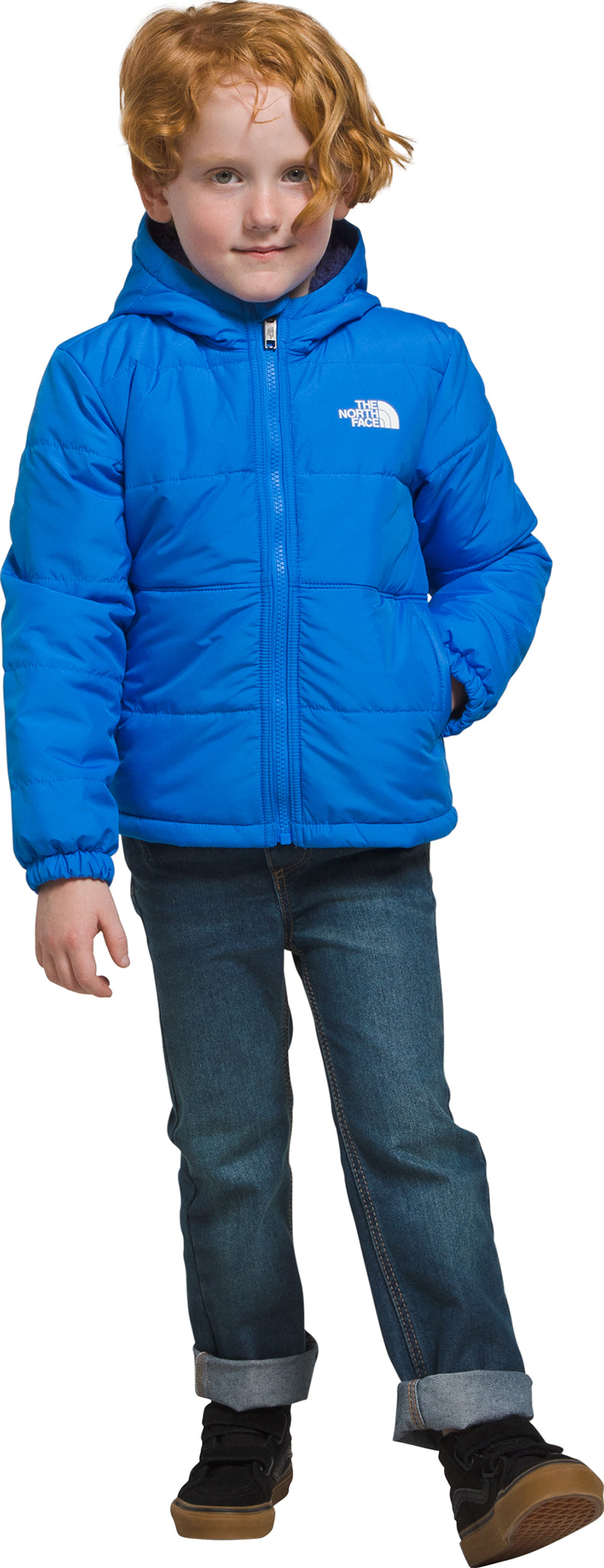 Men's Reversible Sherpa Lined Rider™ Jacket in Mid Dark